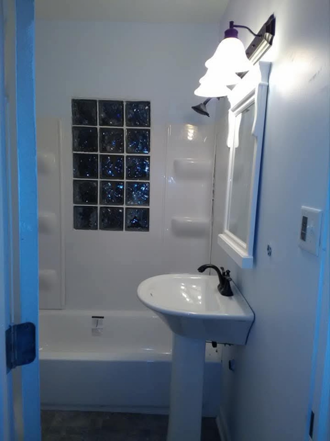 Full bathroom renovation after renovation