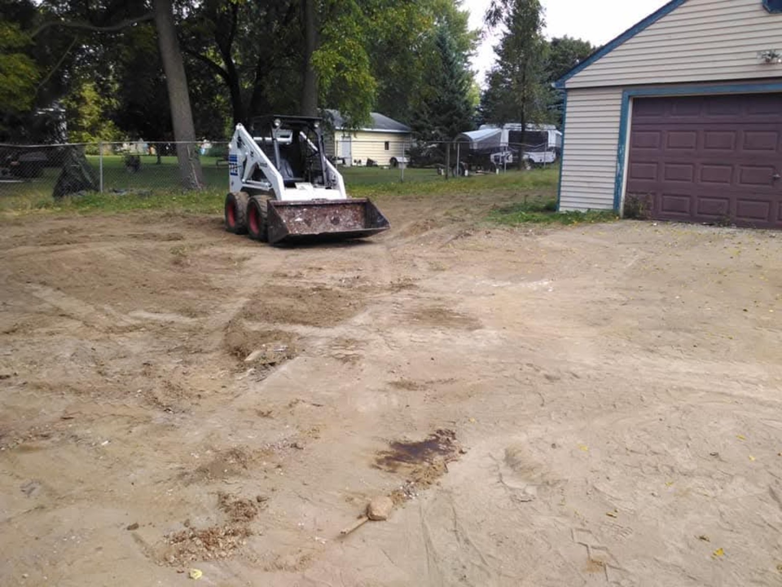 Final site cleanup