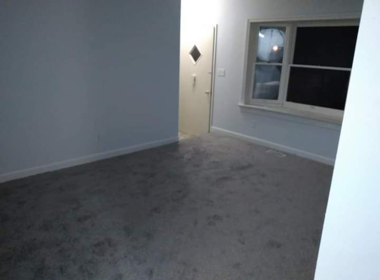 Interior finish work after renovation