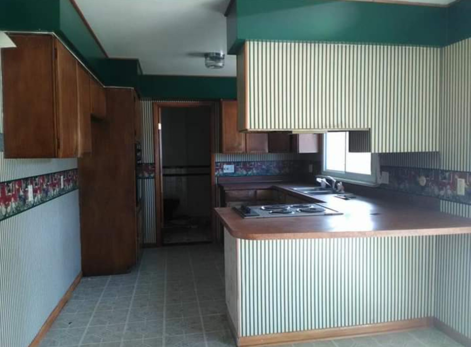 Kitchen renovation before renovation