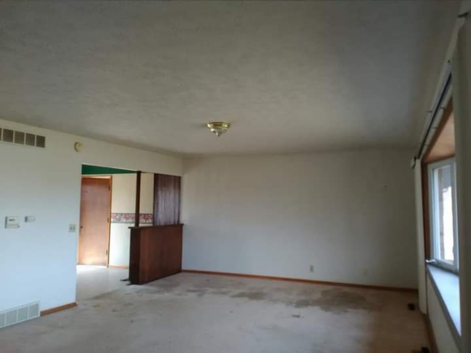 Hardwood floor renewal before renovation