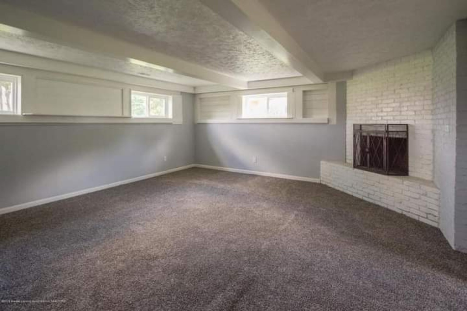 Lower-level renovation after renovation